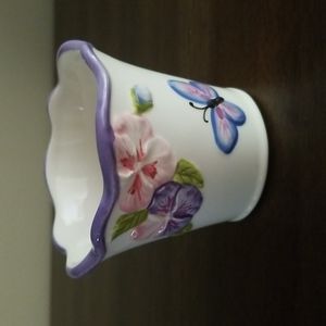 Yankee Candle Floral and Butterfly Votive Tealight Holder